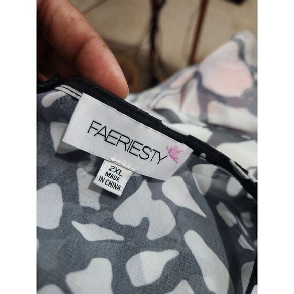 Faeriesty elegant maxi dress - Waist: 34 inches - Picture 7 of 8